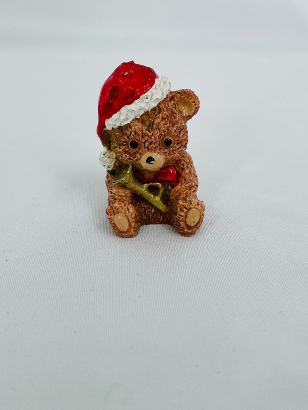 Christmas Vintage Bugle Bear